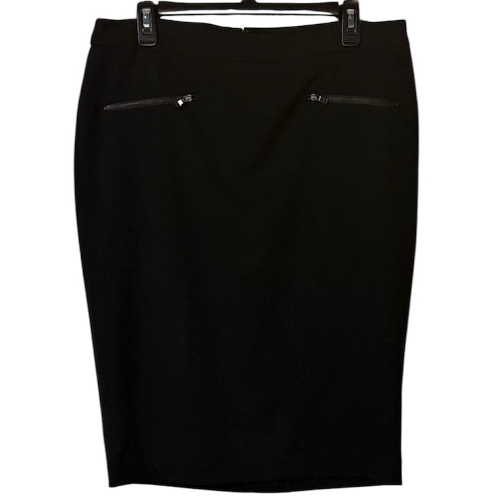 Elegant Black Pencil Skirt